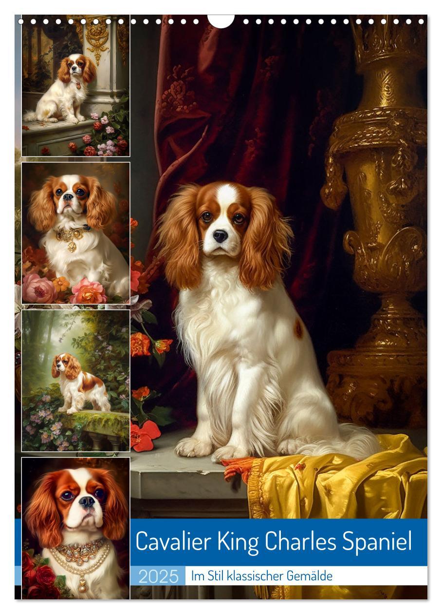 Cover: 9783435876754 | Cavalier King Charles Spaniel (Wandkalender 2025 DIN A3 hoch),...