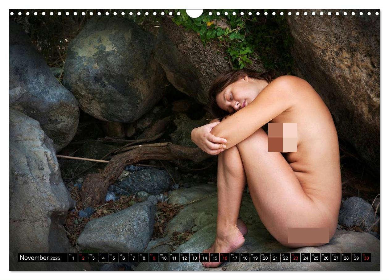 Bild: 9783435839285 | Aktfotografie auf Stein und Felsen (Wandkalender 2025 DIN A3 quer),...