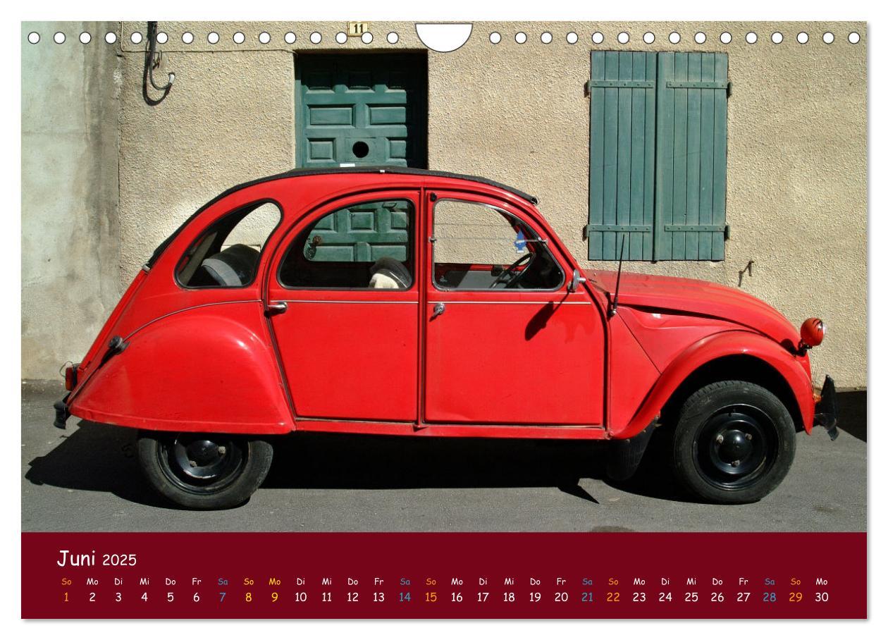 Bild: 9783383948787 | Citroen 2 CV Kult um die Ente (Wandkalender 2025 DIN A4 quer),...