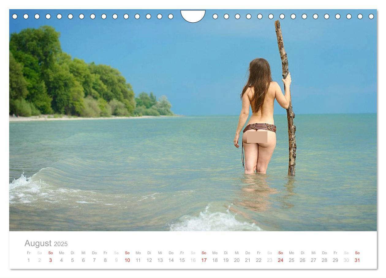 Bild: 9783435540358 | Wasser und Nymphen - Akt am Wasser (Wandkalender 2025 DIN A4 quer),...