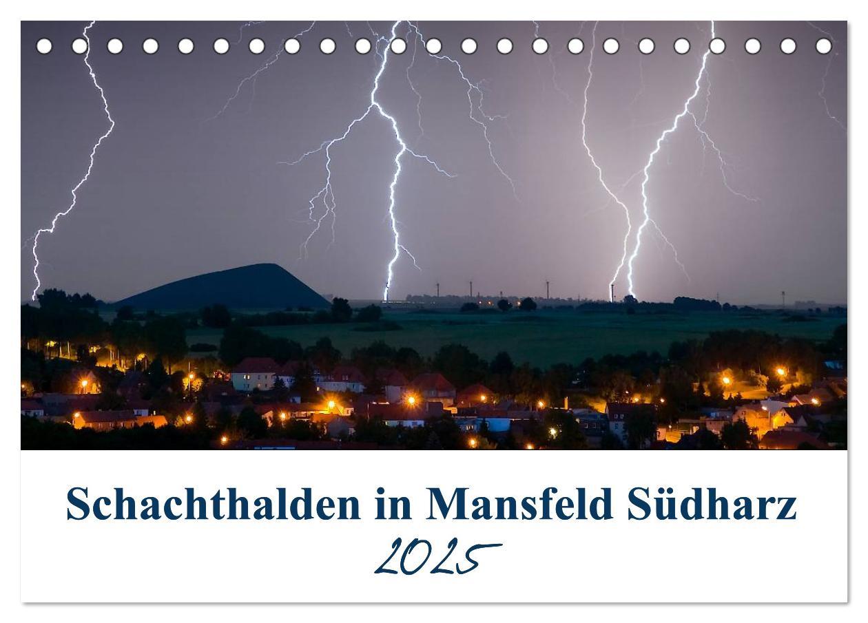 Cover: 9783435218028 | Schachtanlagen in Mansfeld Südharz (Tischkalender 2025 DIN A5...