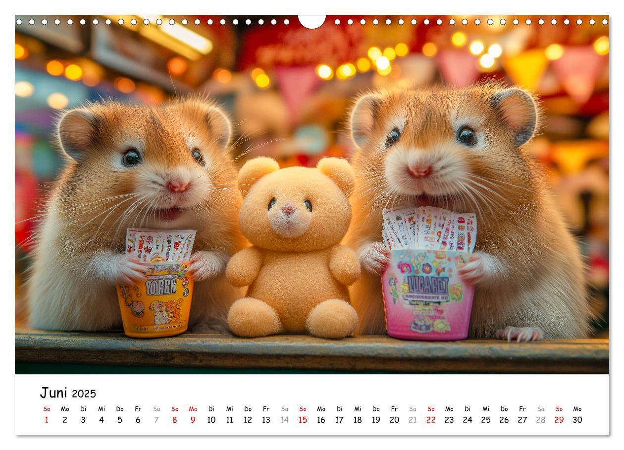 Bild: 9783457211632 | Hamster im Freizeitpark - Lustiger Kalender mit Jahrmarkt-Motiven...