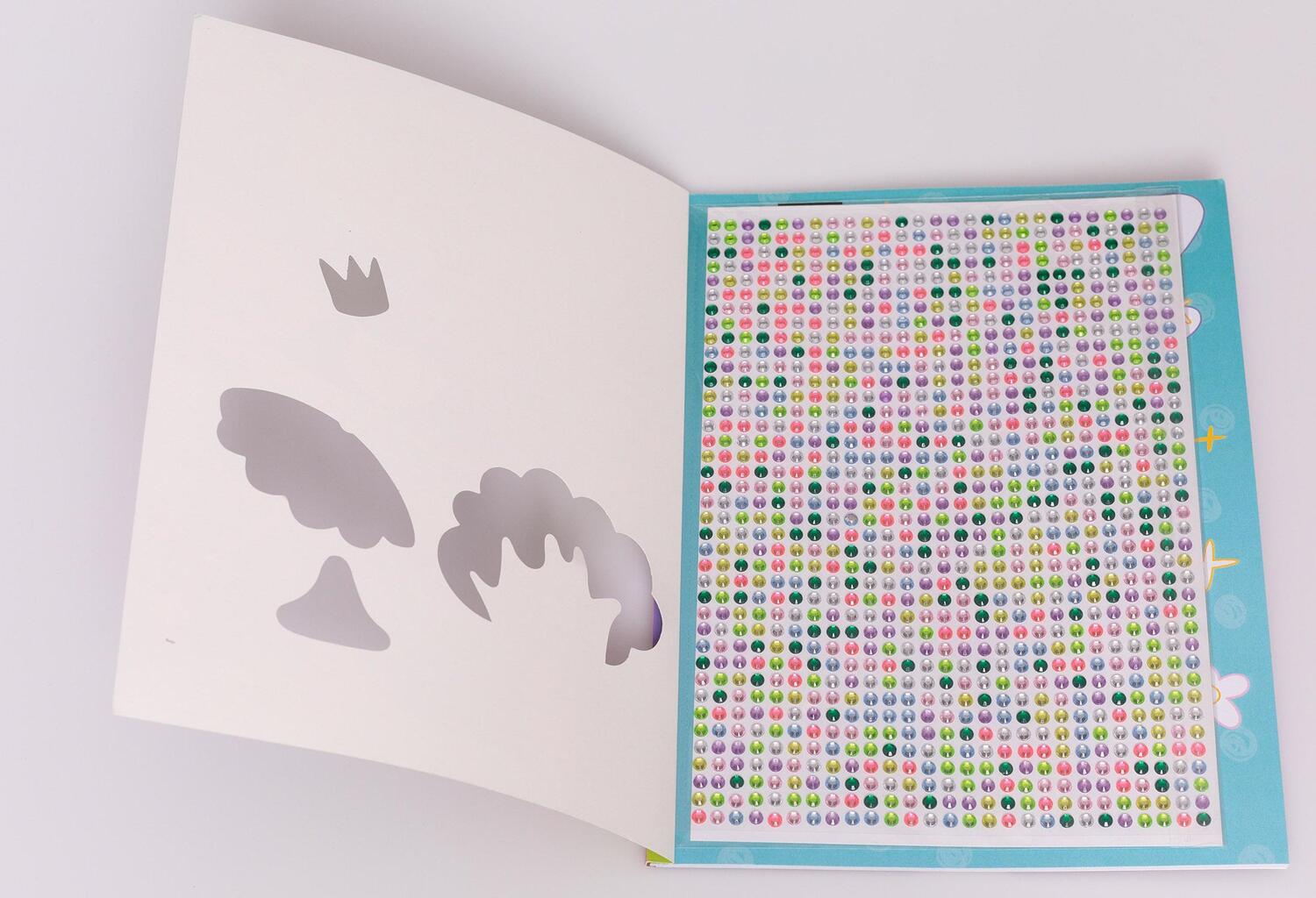 Bild: 9783401720340 | Mein Malbuch mit bunten Glitzersteinen. Im Feenwald (Mit über 1.000...