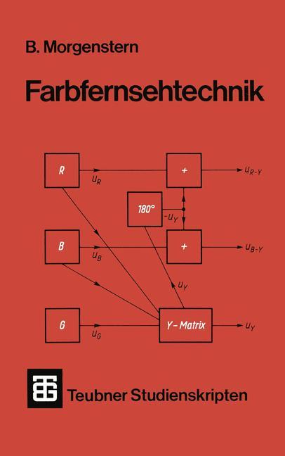 Cover: 9783519200772 | Farbfernsehtechnik | Univ. -Prof. -Ing. Bodo Morgenstern | Taschenbuch