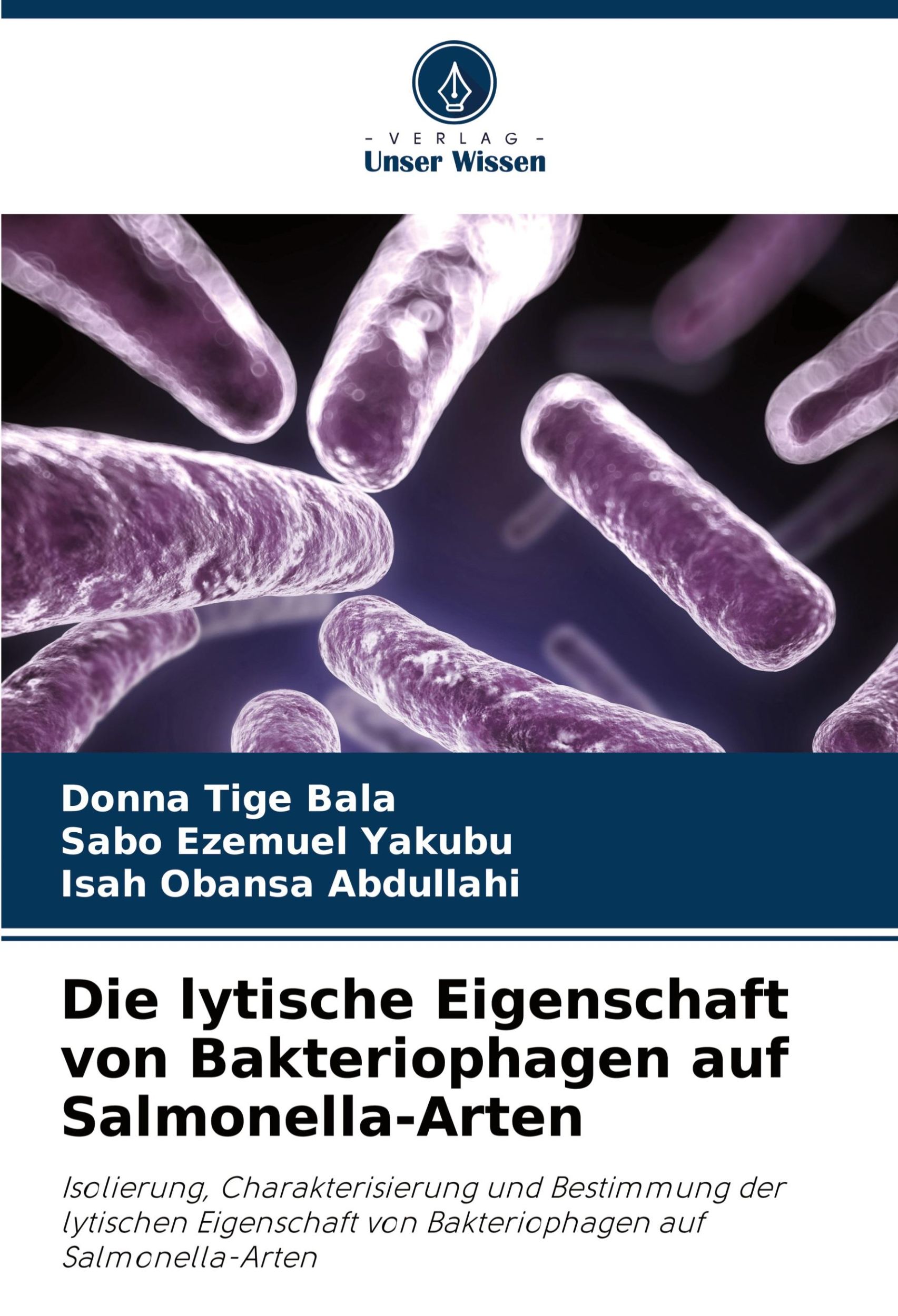 Cover: 9786203299595 | Die lytische Eigenschaft von Bakteriophagen auf Salmonella-Arten