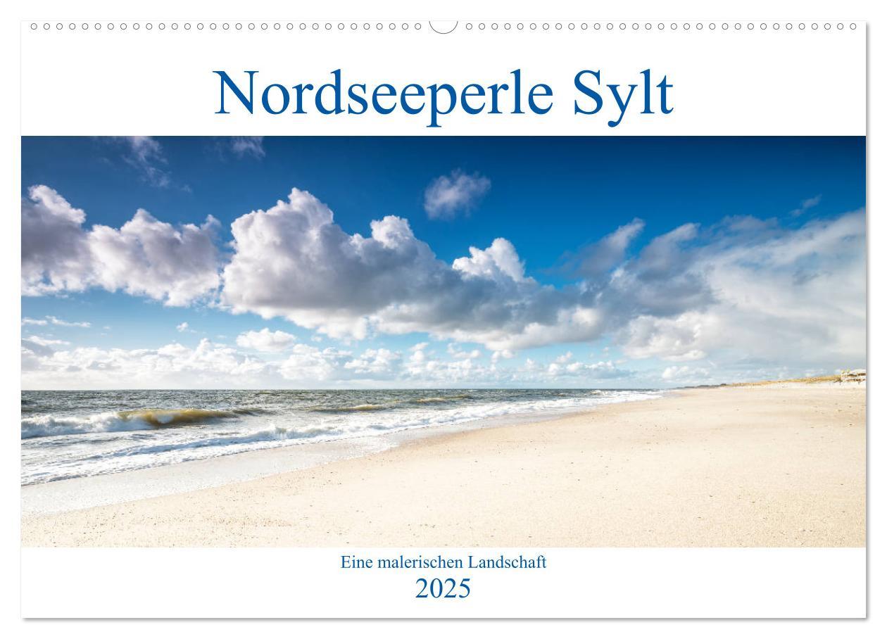 Cover: 9783435312498 | Nordseeperle Sylt (Wandkalender 2025 DIN A2 quer), CALVENDO...