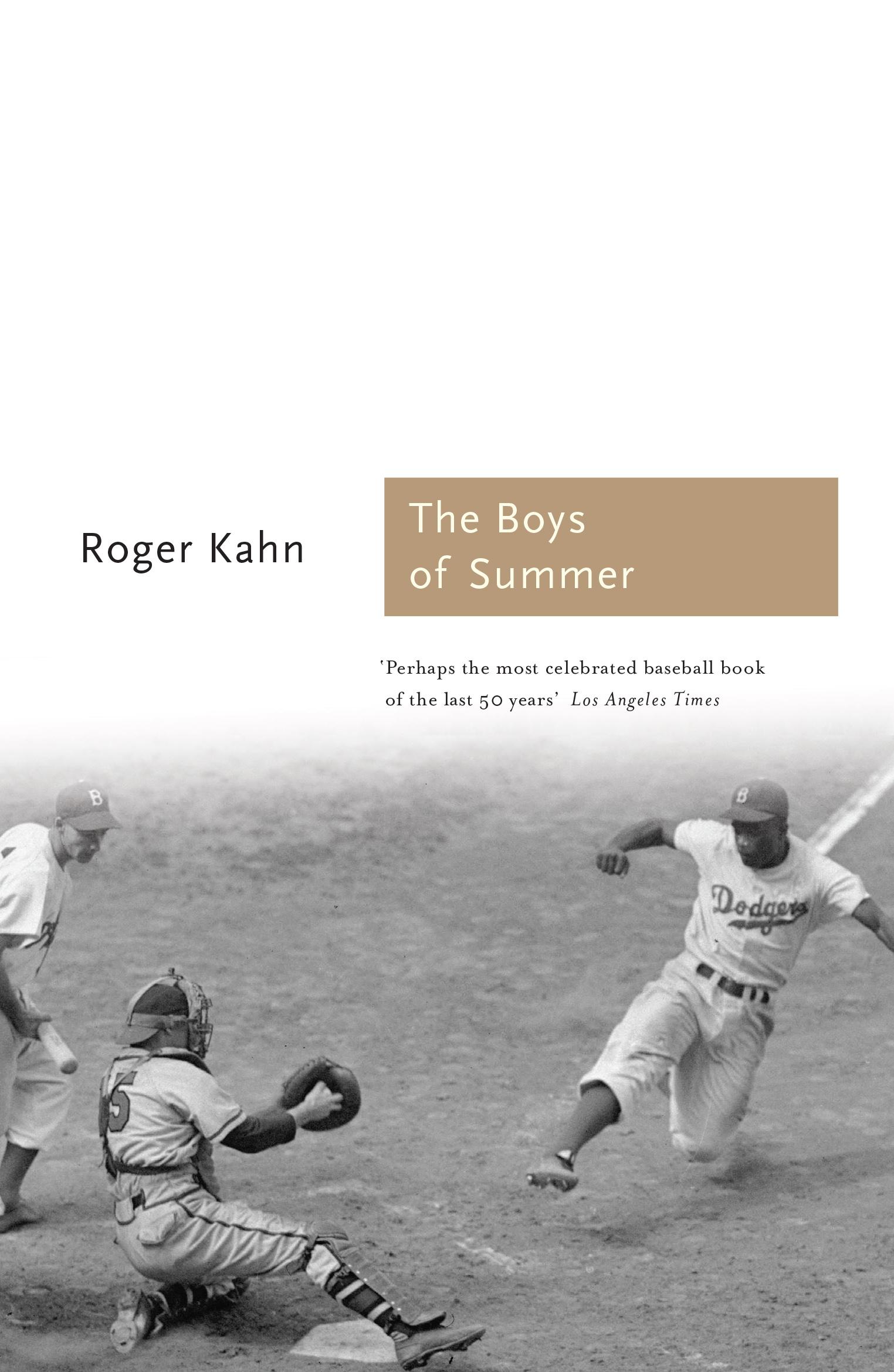 Cover: 9781781311783 | The Boys of Summer | Roger Kahn | Taschenbuch | Englisch | 2013