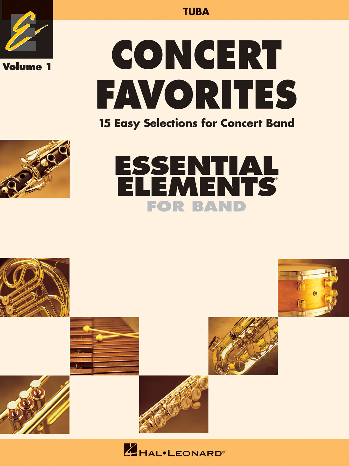 Cover: 73999070996 | Concert Favorites Vol. 1 - Tuba | Essential Elements Band Folios