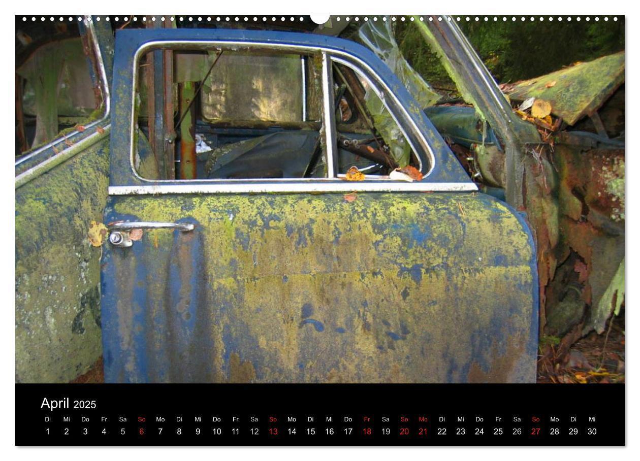 Bild: 9783435750801 | Schrottautos im Kyrkö Mosse (Wandkalender 2025 DIN A2 quer),...