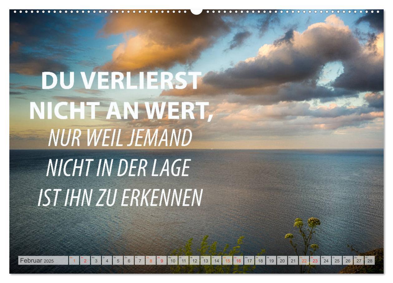 Bild: 9783435122714 | Motivation und Meer (Wandkalender 2025 DIN A2 quer), CALVENDO...