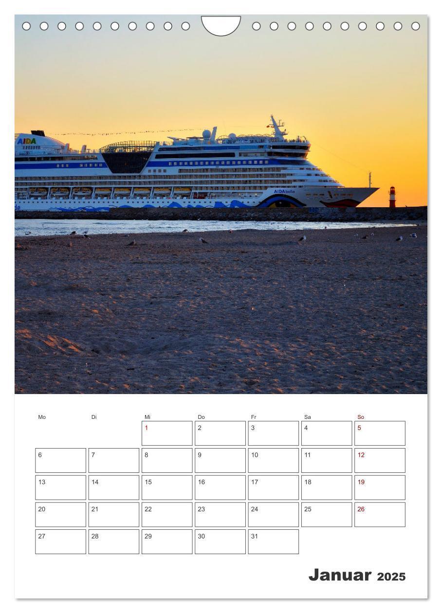 Bild: 9783435911967 | Warnemünde Urlaub für zu Hause (Wandkalender 2025 DIN A4 hoch),...