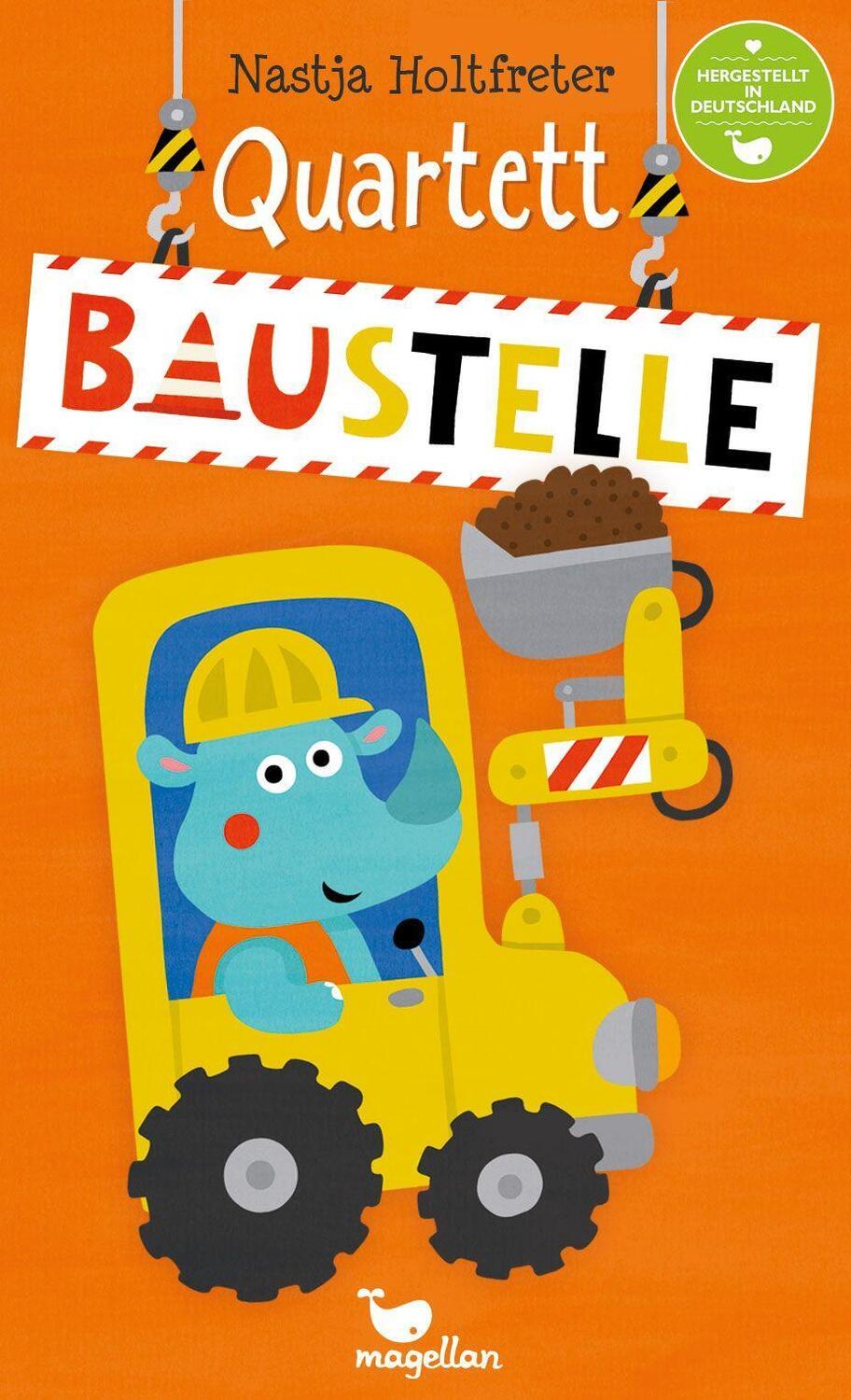 Cover: 4260671130598 | Quartett - Baustelle | Kartenspiel für Kinder ab 5 Jahren | Spiel