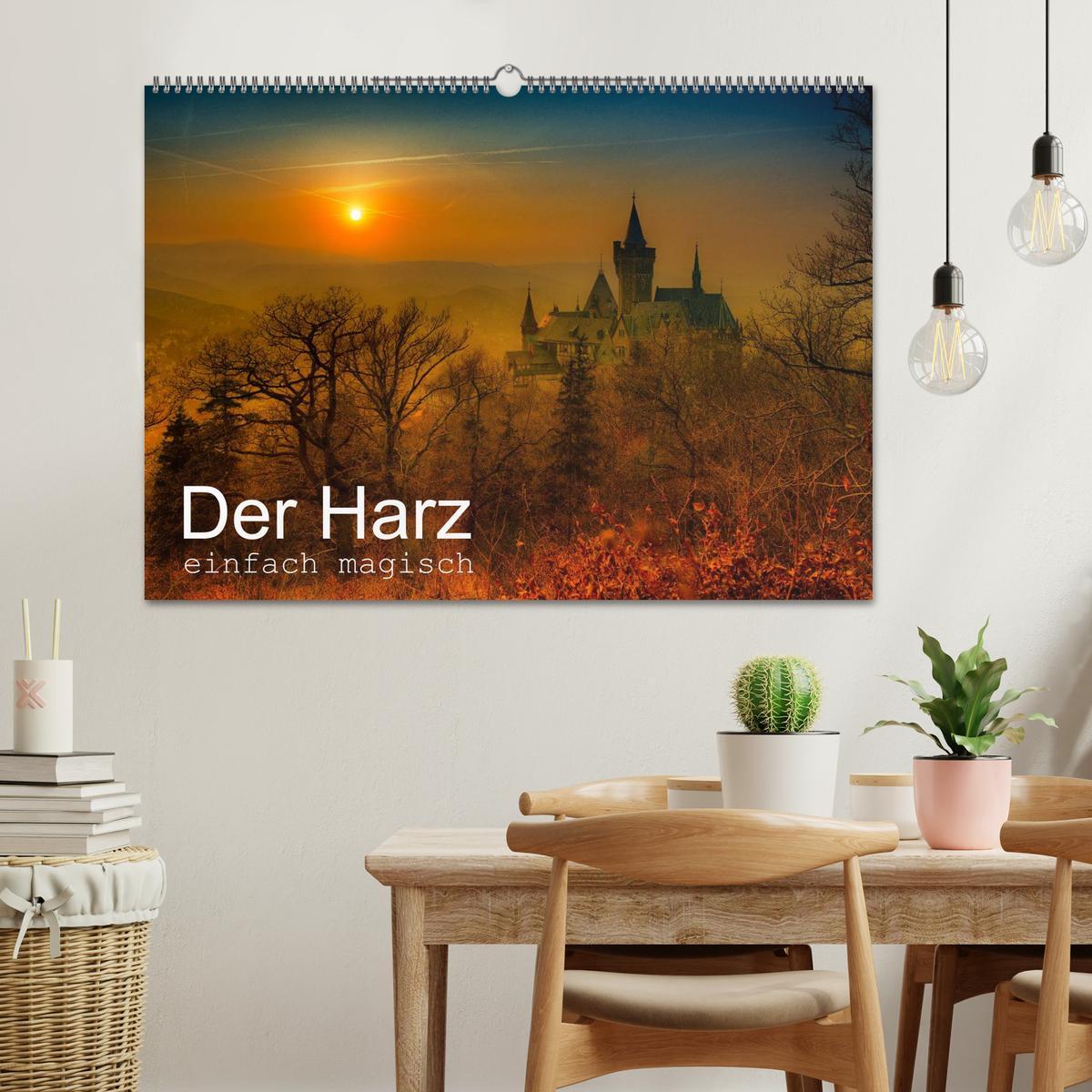 Bild: 9783435538171 | Der Harz einfach magisch (Wandkalender 2025 DIN A2 quer), CALVENDO...