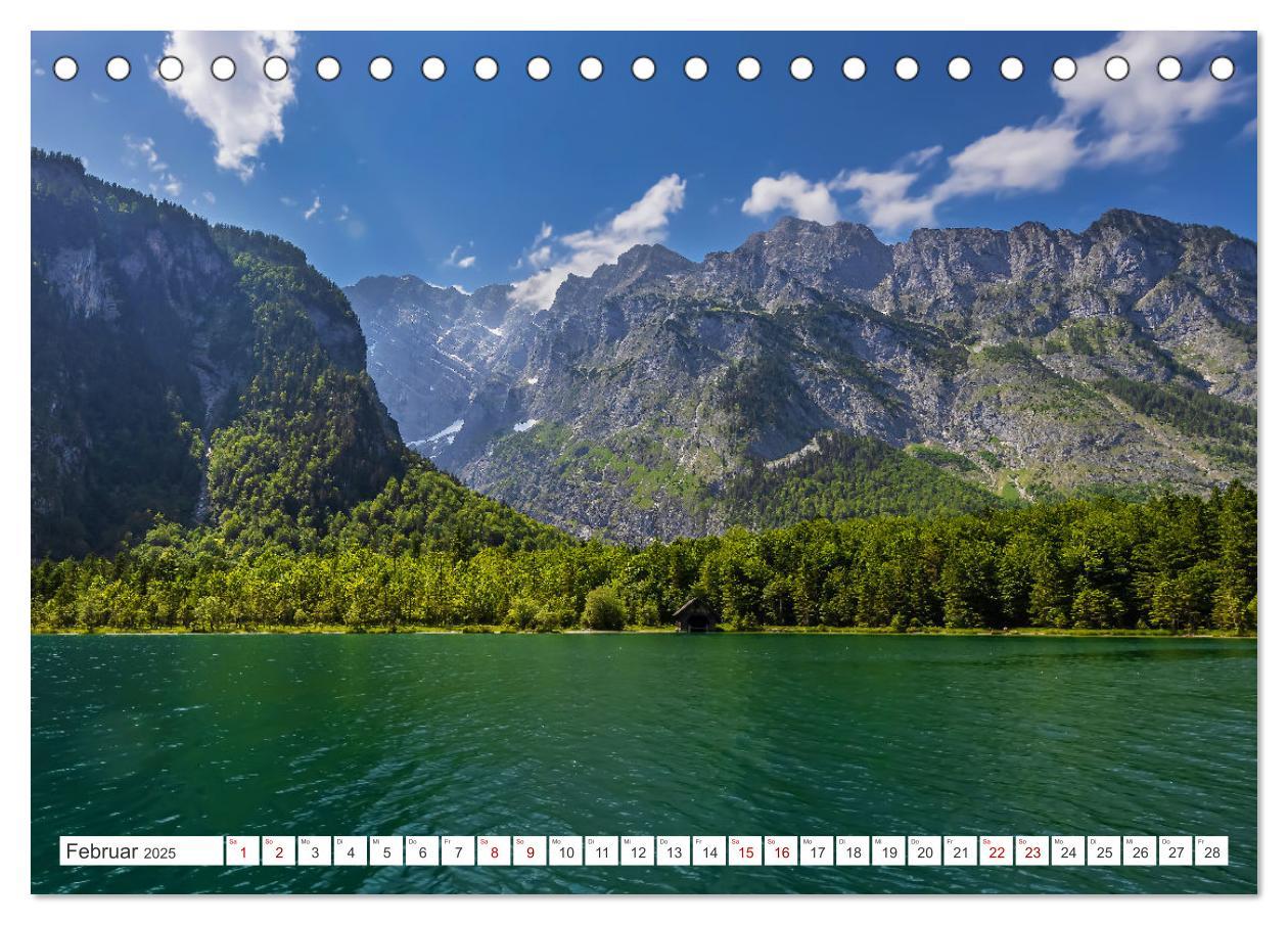 Bild: 9783457202456 | Bayern - Seen, Berge, Landschaft (Tischkalender 2025 DIN A5 quer),...