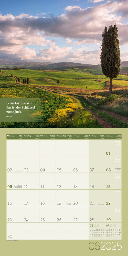 Bild: 9783838445021 | Momente für Dich Kalender 2025 - 30x30 | Ackermann Kunstverlag | 28 S.