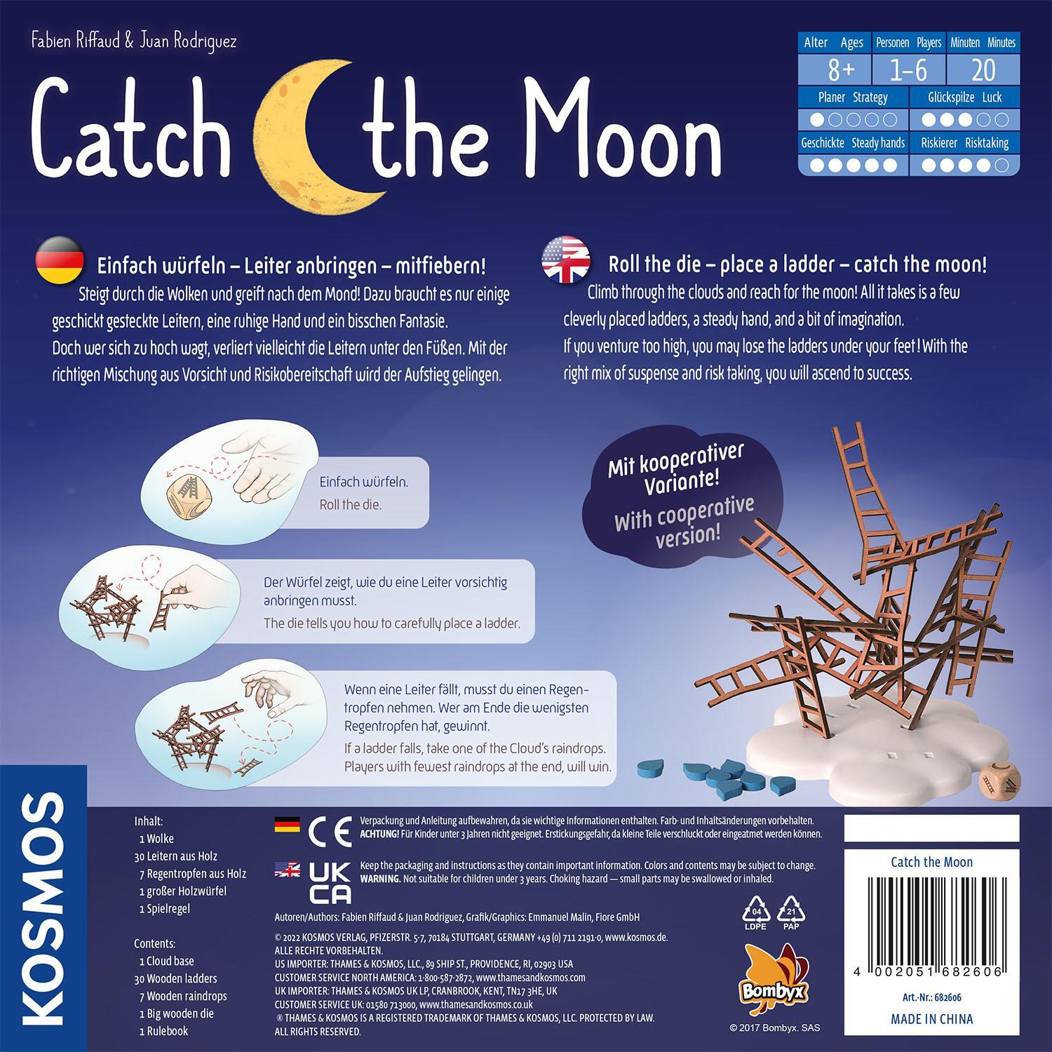 Bild: 4002051682606 | Catch the Moon | Fabien Riffaud (u. a.) | Spiel | 682606 | Deutsch