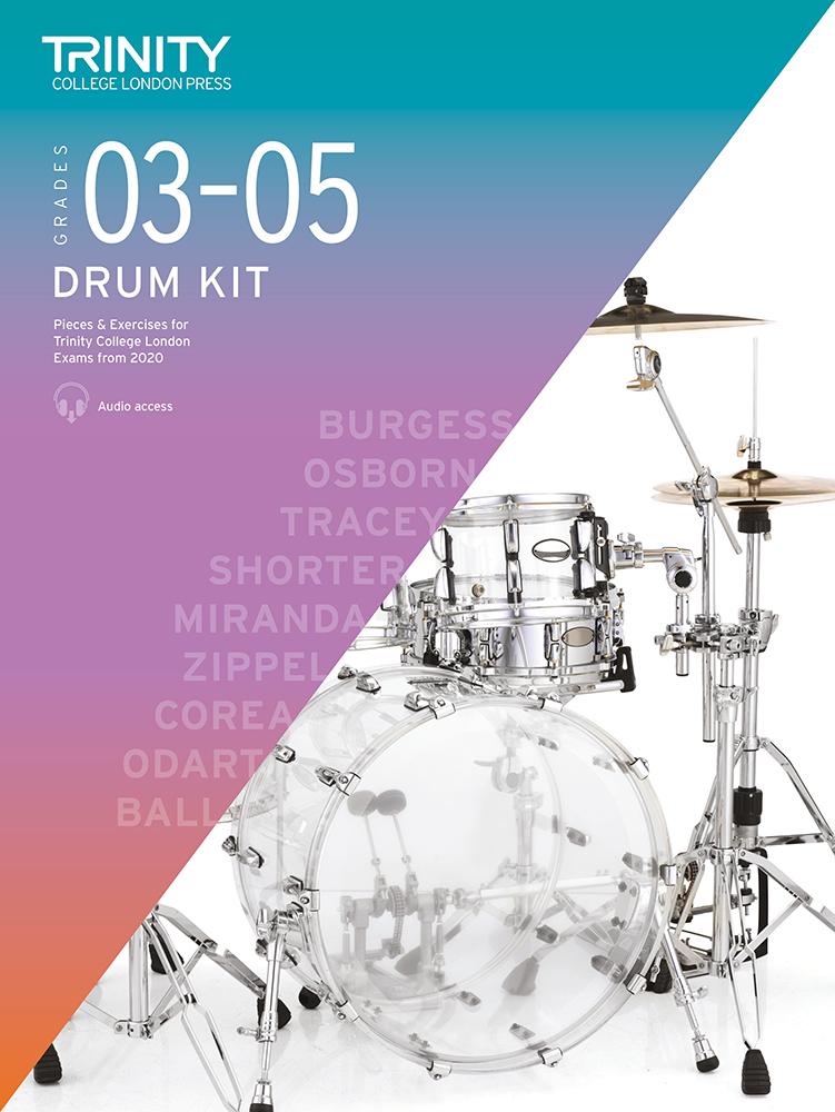 Cover: 9780857368133 | Trinity College London Drum Kit From 2020. Grades 3-5 | London | Buch