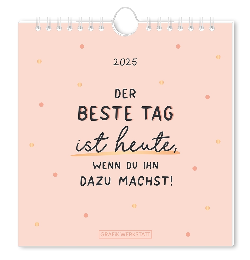 Cover: 9783986361143 | Postkartenkalender 2025 Der beste Tag | Postkartenkalender | Original