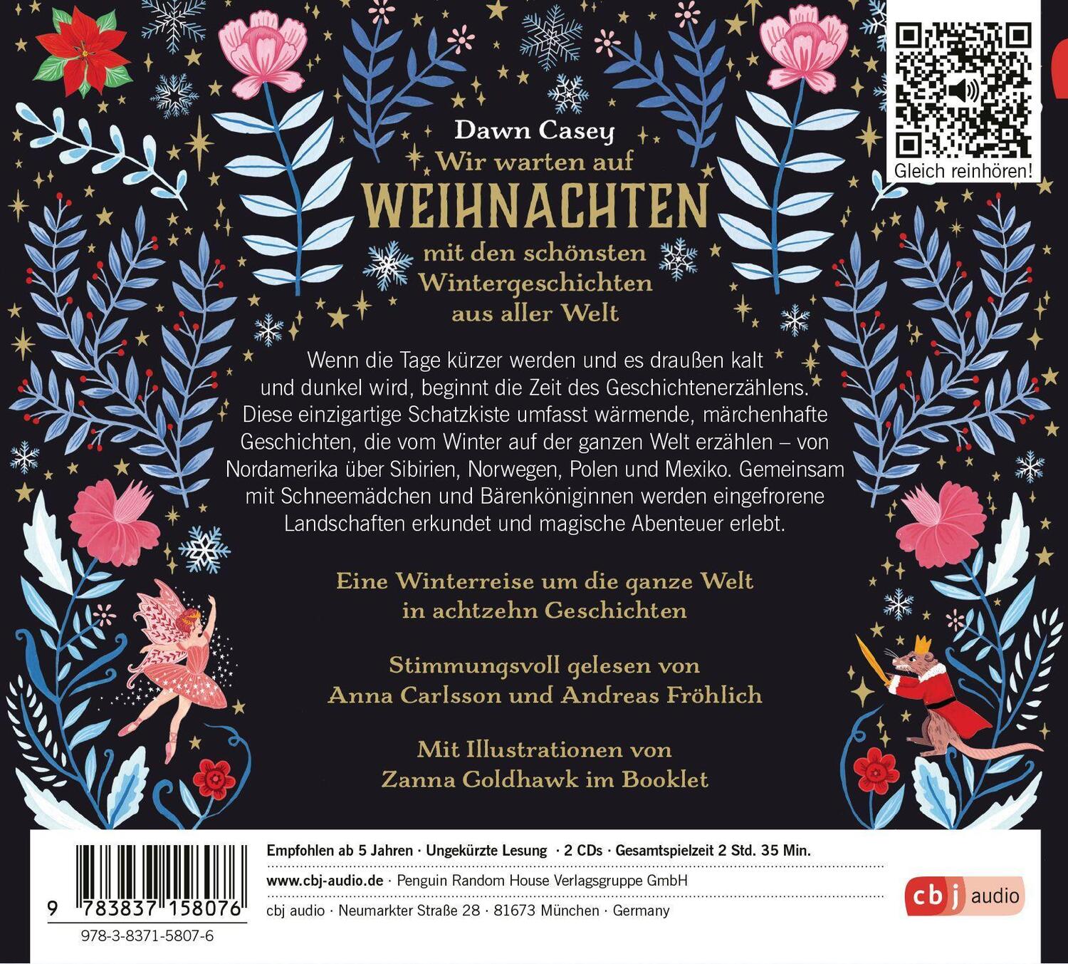 Bild: 9783837158076 | Wir warten auf Weihnachten | Dawn Casey | Audio-CD | 2 Audio-CDs