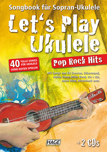 Cover: 4026929918802 | Let's Play Ukulele Pop Rock Hits | Hage Musikverlag