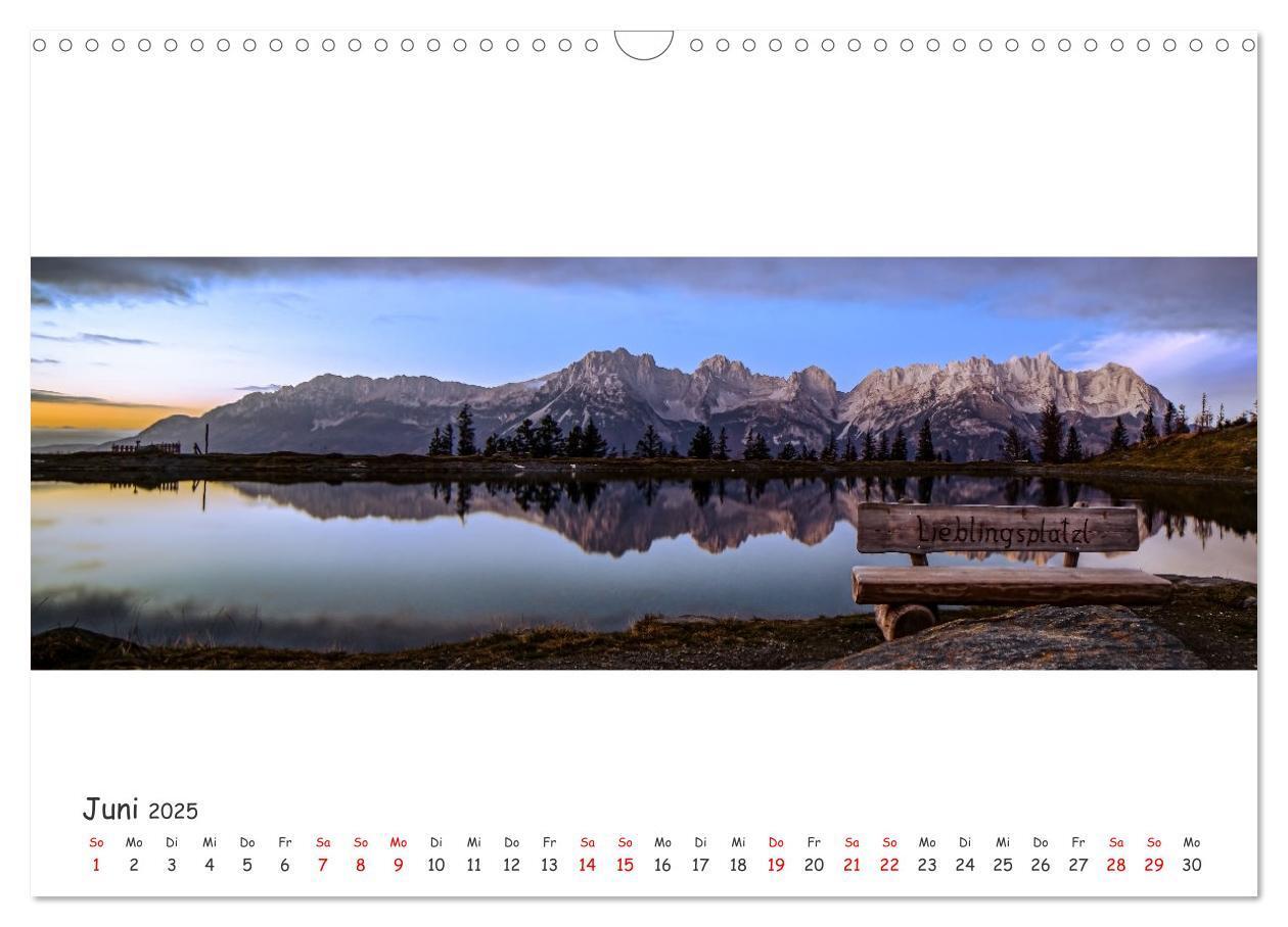 Bild: 9783383988349 | Wilder Kaiser Panorama 2025 (Wandkalender 2025 DIN A3 quer),...