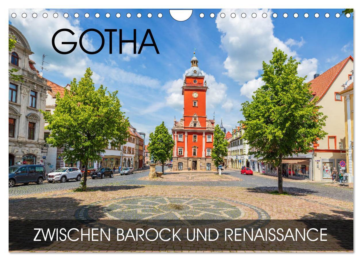 Cover: 9783435227853 | Gotha - zwischen Barock und Renaissance (Wandkalender 2025 DIN A4...