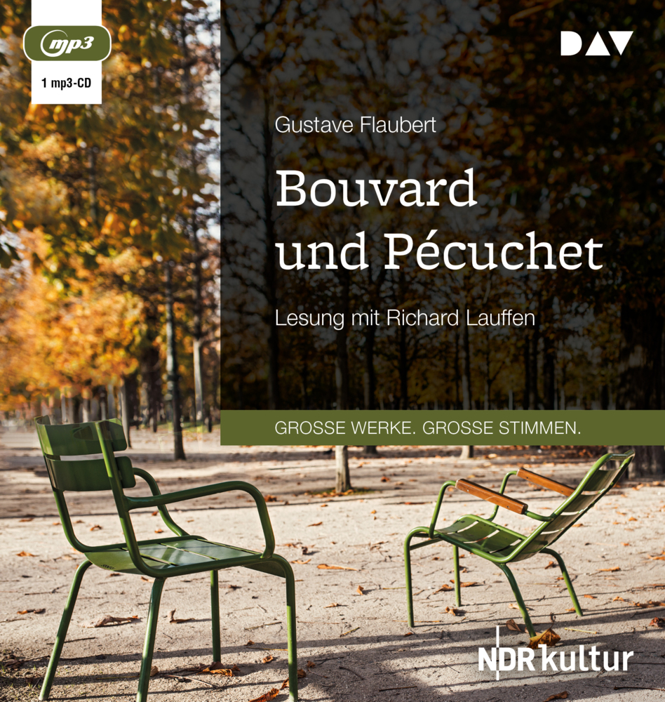 Cover: 9783742415264 | Bouvard und Pécuchet, 1 Audio-CD, 1 MP3 | Gustave Flaubert | Audio-CD