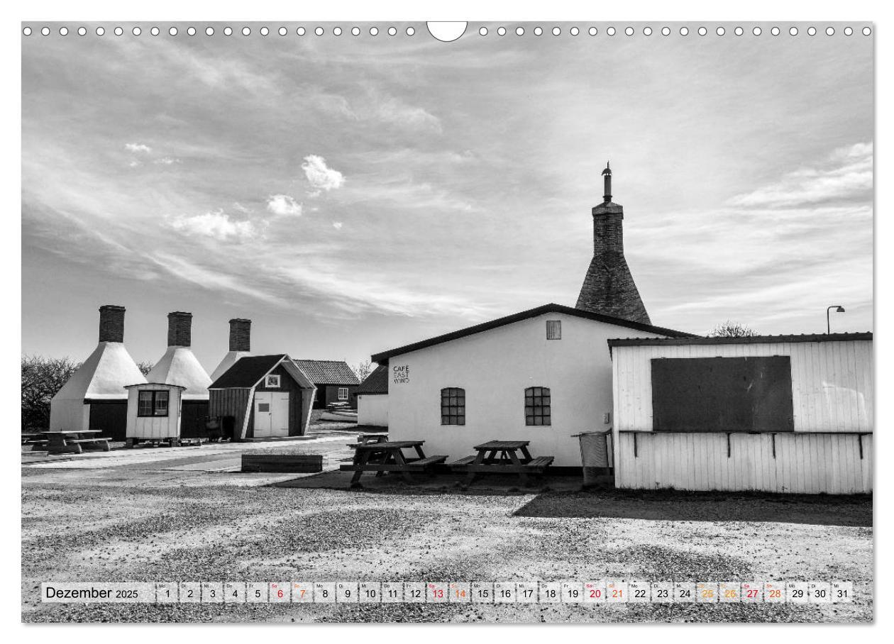 Bild: 9783435349586 | Bornholm black &amp; white (Wandkalender 2025 DIN A3 quer), CALVENDO...