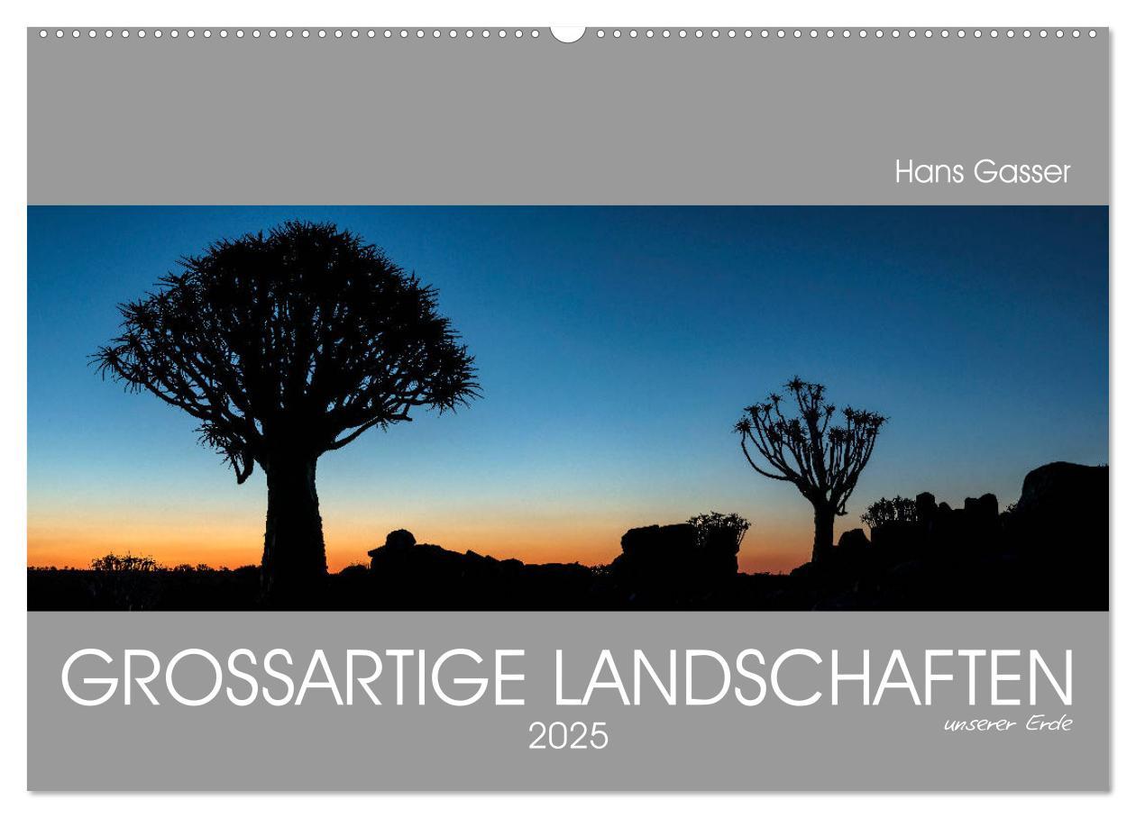 Cover: 9783435375028 | GROSSARTIGE LANDSCHAFTEN unserer Erde 2025 (Wandkalender 2025 DIN...