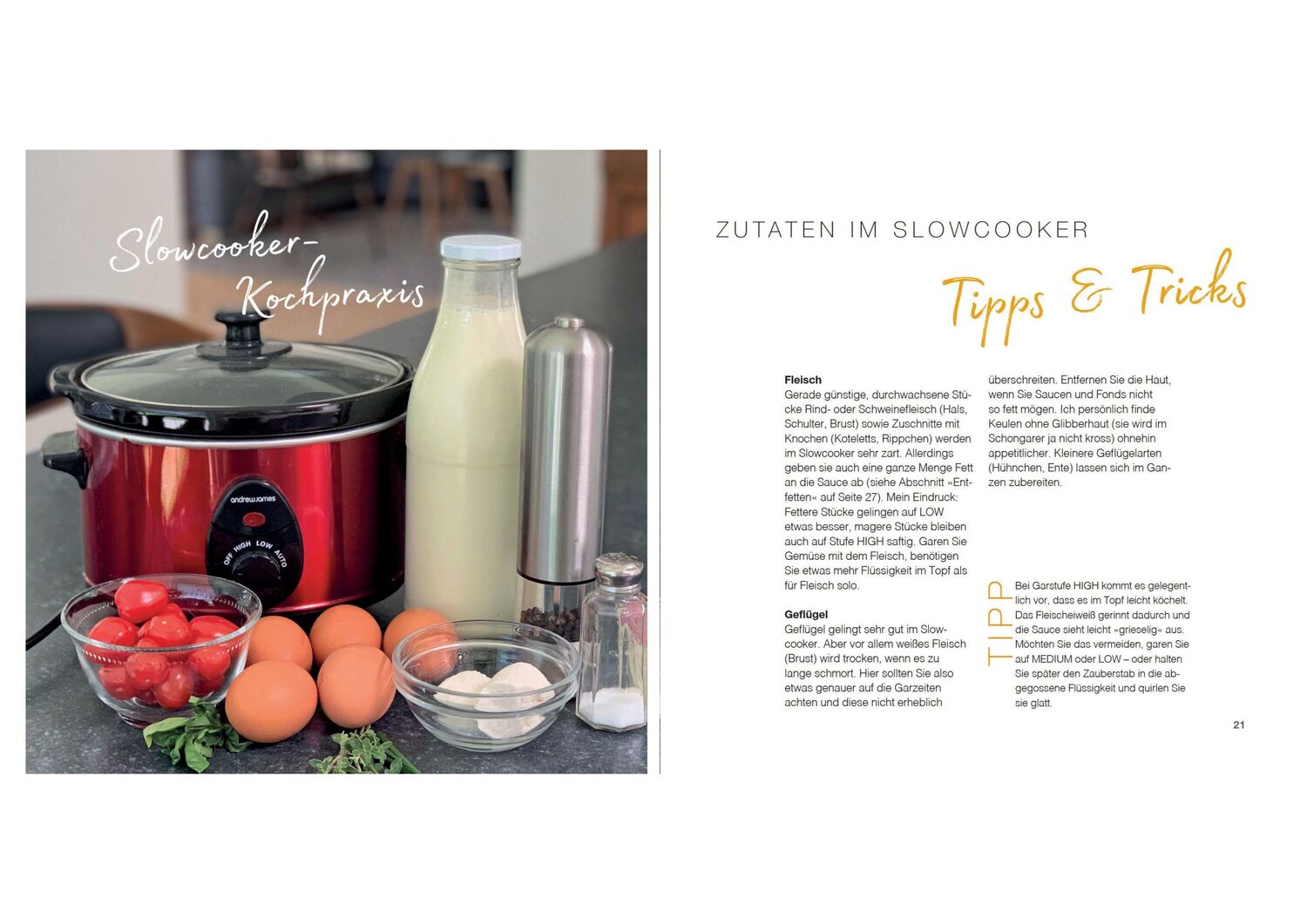 Bild: 9783809447481 | Das Slow-Cooker-Grundkochbuch - Informationen und Rezepte, um Zeit...