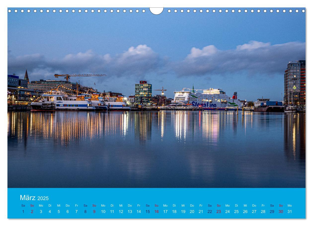 Bild: 9783435084463 | An der Kieler Förde (Wandkalender 2025 DIN A3 quer), CALVENDO...