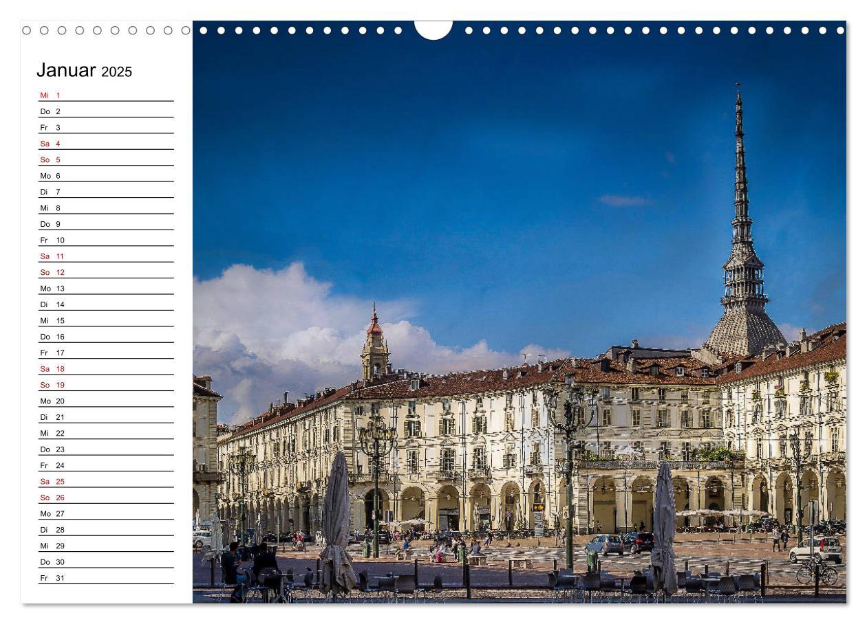 Bild: 9783435343867 | Piemont und Turin (Wandkalender 2025 DIN A3 quer), CALVENDO...