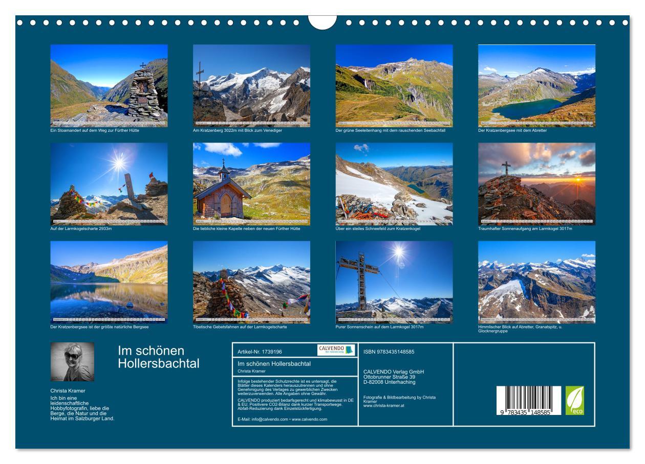 Bild: 9783435148585 | Im schönen Hollersbachtal (Wandkalender 2025 DIN A3 quer), CALVENDO...