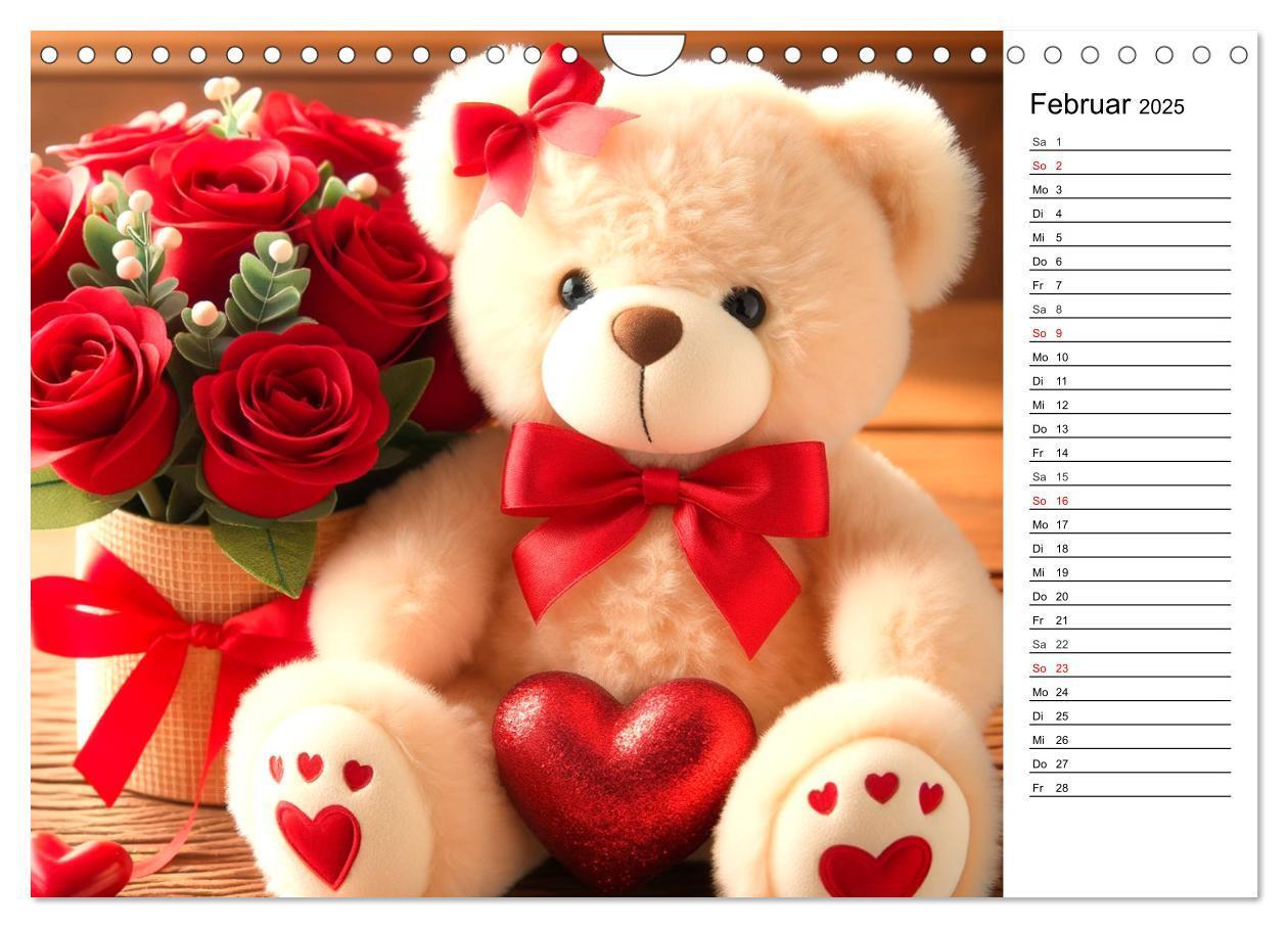 Bild: 9783383772221 | Teddys - Die Jahresreise der KI-Teddybären (Wandkalender 2025 DIN...