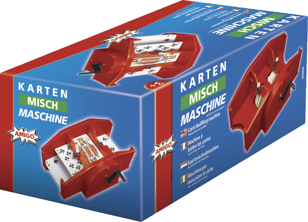 Cover: 4007396050004 | Kartenmischmaschine, rot (Spiel-Zubehör) | Spiel | In Spielebox | 2016