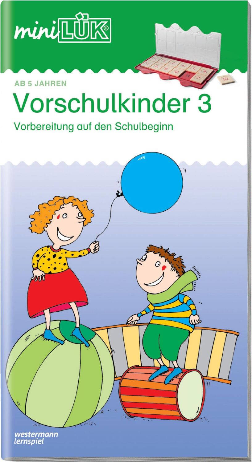 Cover: 9783894141035 | miniLÜK. Übungen für Vorschulkinder 3 | Heinz Vogel | Taschenbuch