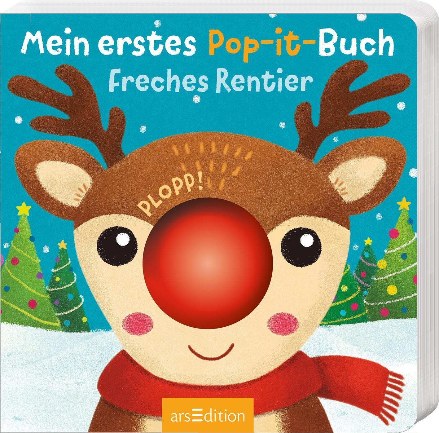 Cover: 9783845855257 | Mein erstes Pop-it-Buch - Freches Rentier | Plopp! | Buch | 10 S.