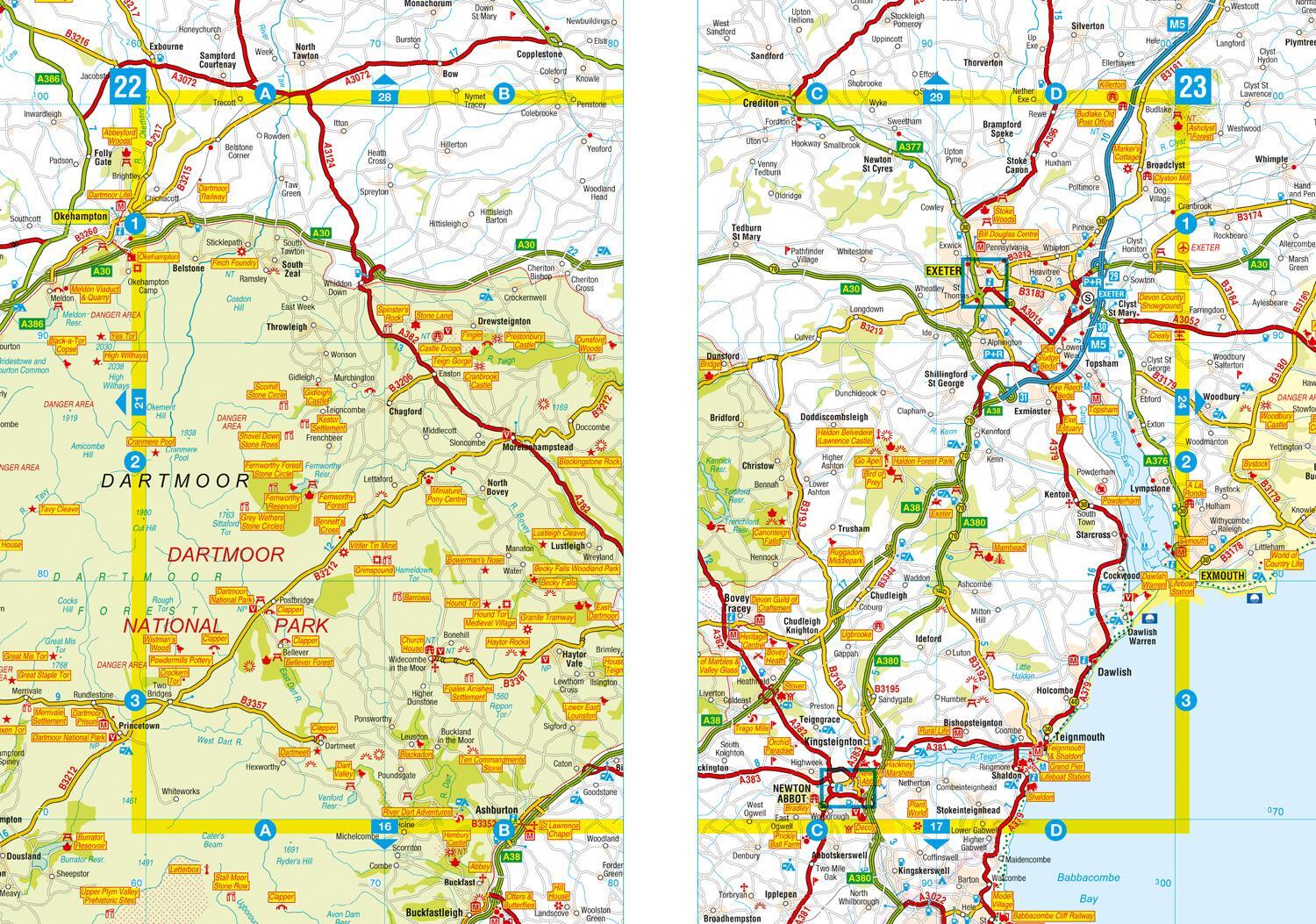 Bild: 9781843486459 | Devon, Cornwall and West Somerset Visitors' Atlas | Company | Buch