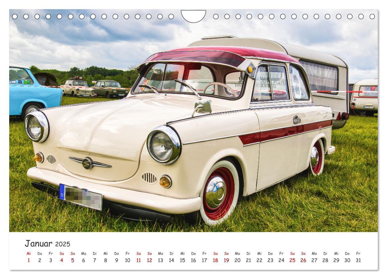 Bild: 9783383964947 | Trabi-Kult (Wandkalender 2025 DIN A4 quer), CALVENDO Monatskalender