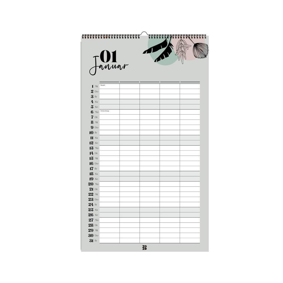 Bild: 9783690282192 | Design Wandkalender 2025 | Anja Garschhammer (u. a.) | Kalender | 2025