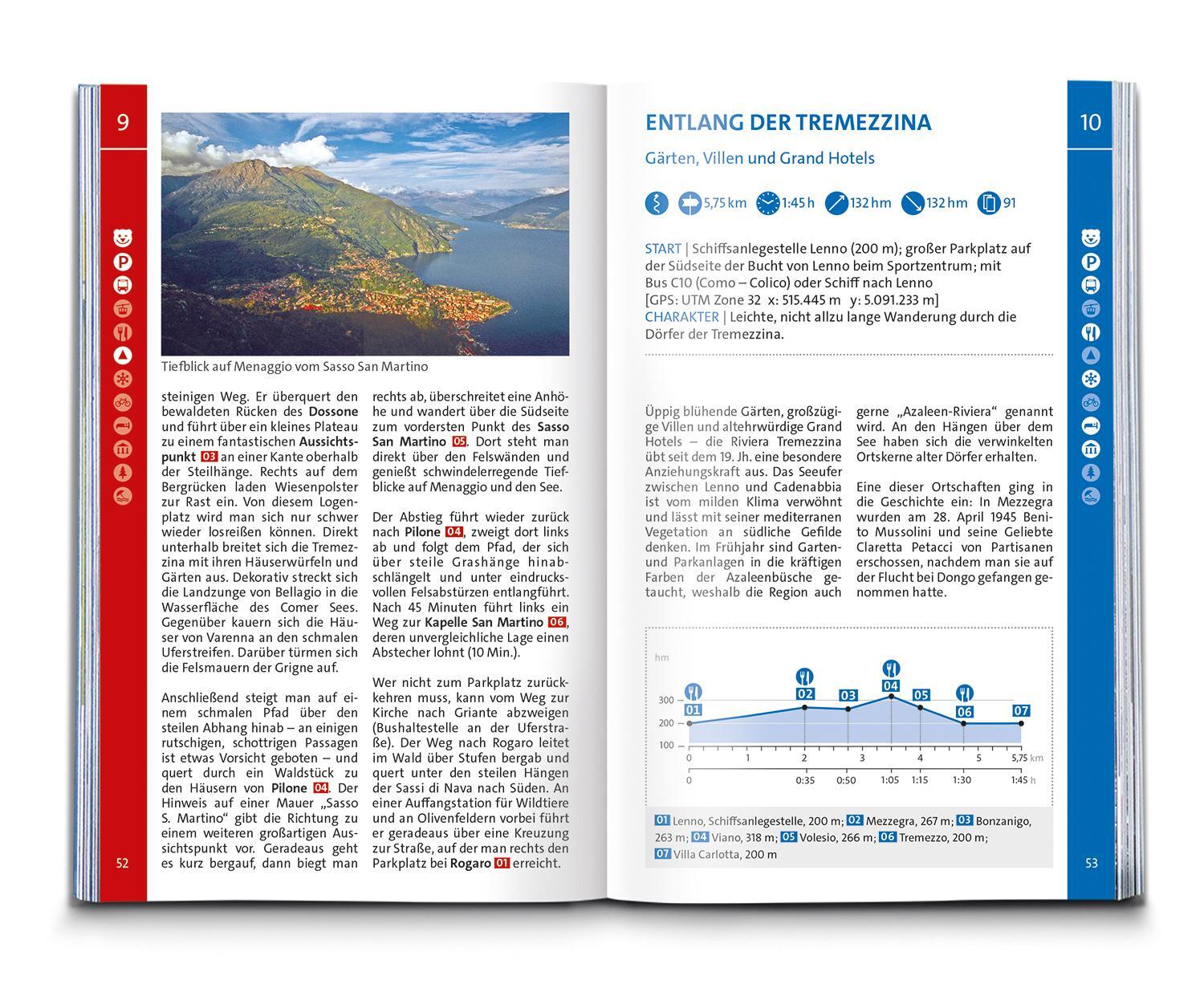 Bild: 9783991217732 | KOMPASS Wanderführer Comer See, 50 Touren | Franziska Baumann | Buch