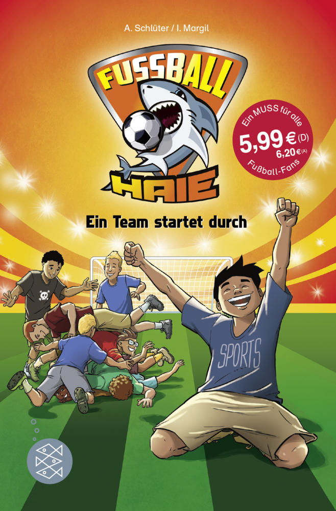 Cover: 9783596813025 | Fußball-Haie: Ein Team startet durch | Andreas Schlüter (u. a.) | Buch