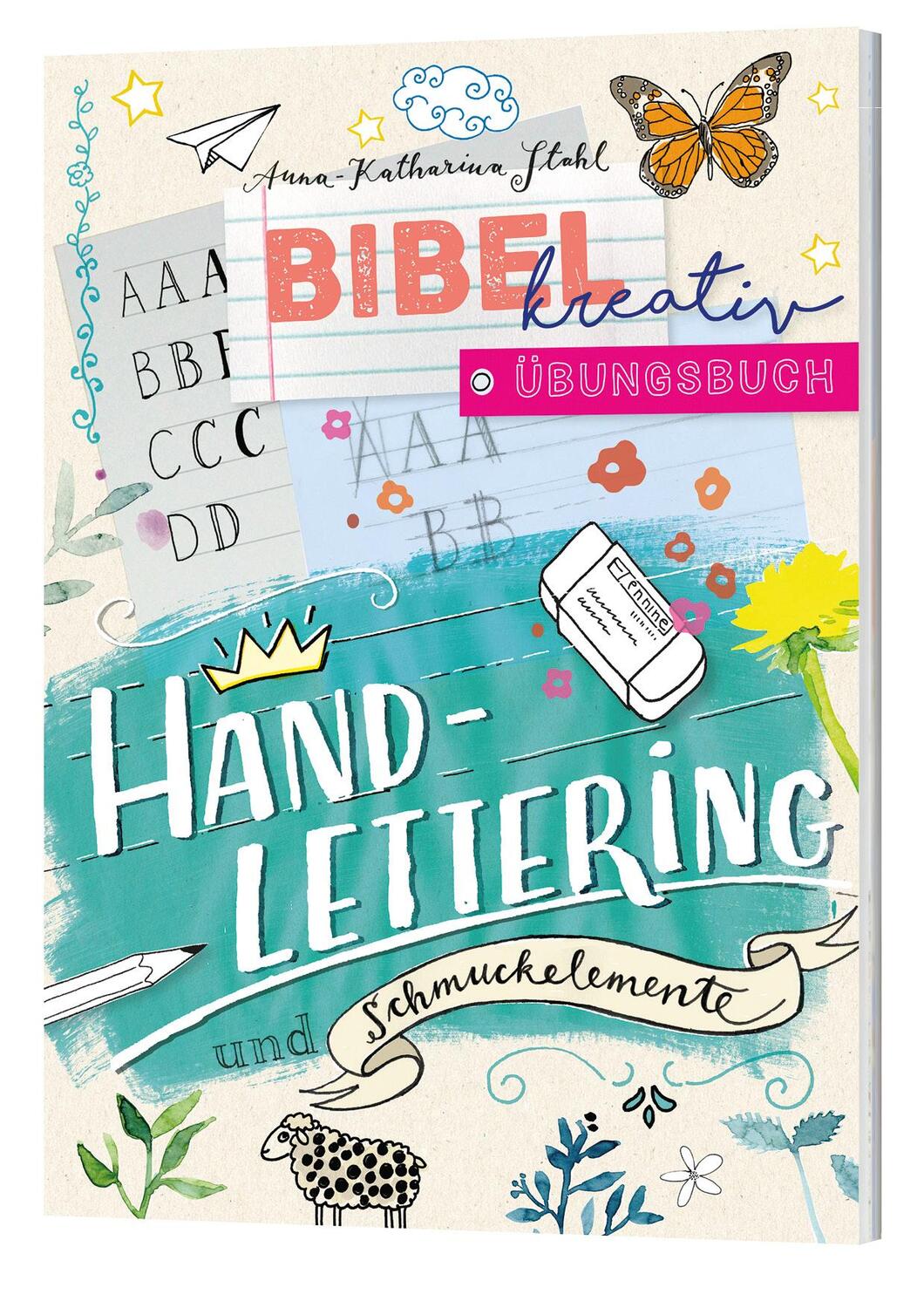 Cover: 9783460281523 | Handlettering u. Schmuckelemente | mit Übungsseiten | Taschenbuch