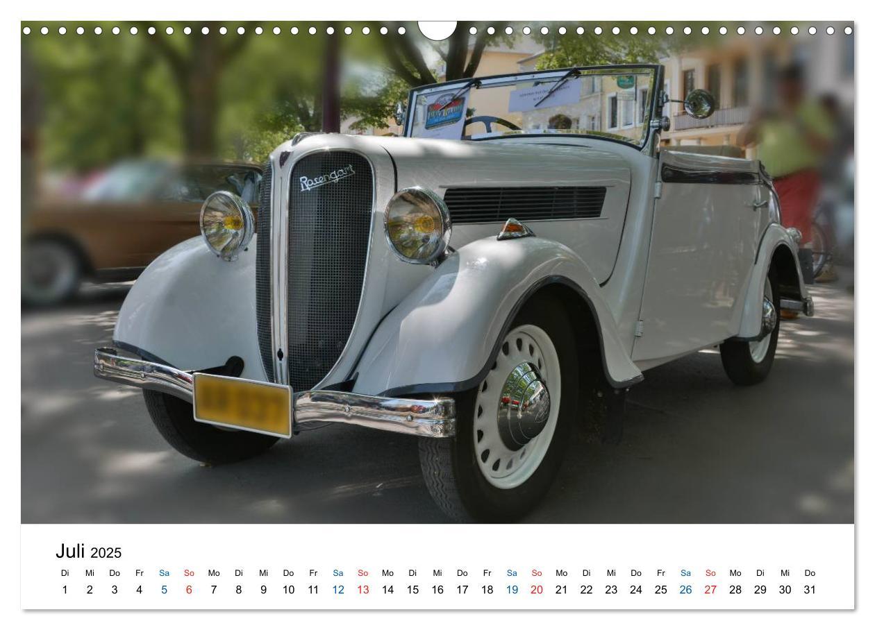 Bild: 9783435626205 | Oldtimer - Altes Blech in neuem Glanz (Wandkalender 2025 DIN A3...