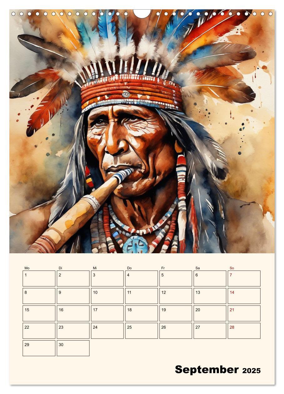 Bild: 9783383814808 | Indianische Kultur (Wandkalender 2025 DIN A3 hoch), CALVENDO...