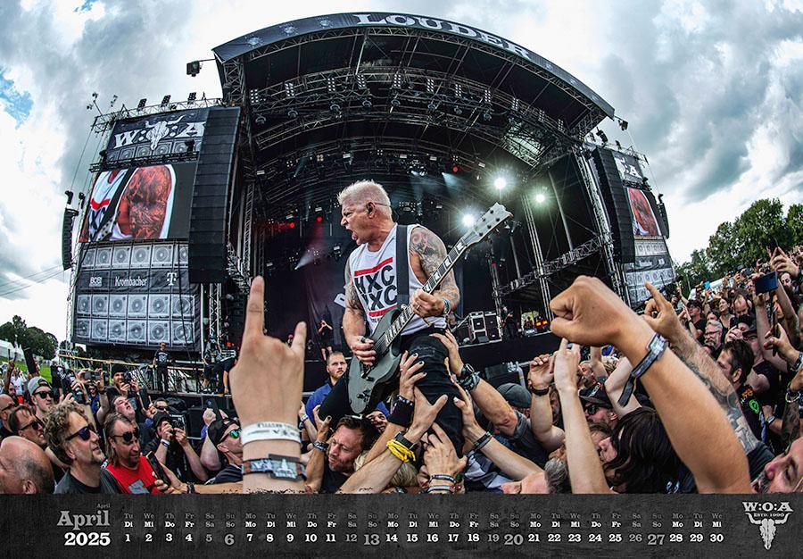 Bild: 9783966648400 | Wacken Kalender 2025 | Kalender | 14 S. | Deutsch | 2025