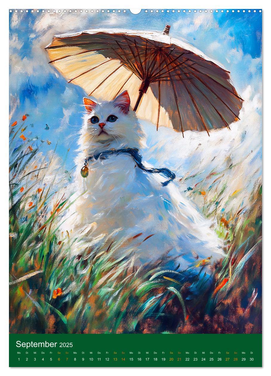 Bild: 9783457179246 | Katzen und Kunst - Samtige Herrscher der impressionistischen Gärten...