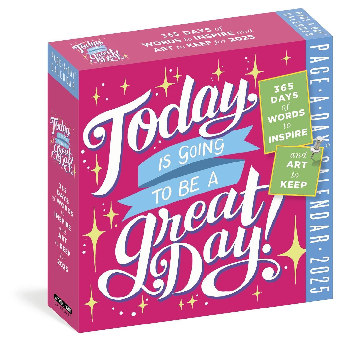 Cover: 9781523524341 | Today Is Going to Be a Great Day Page-A-Day(r) Calendar 2025 | 2025