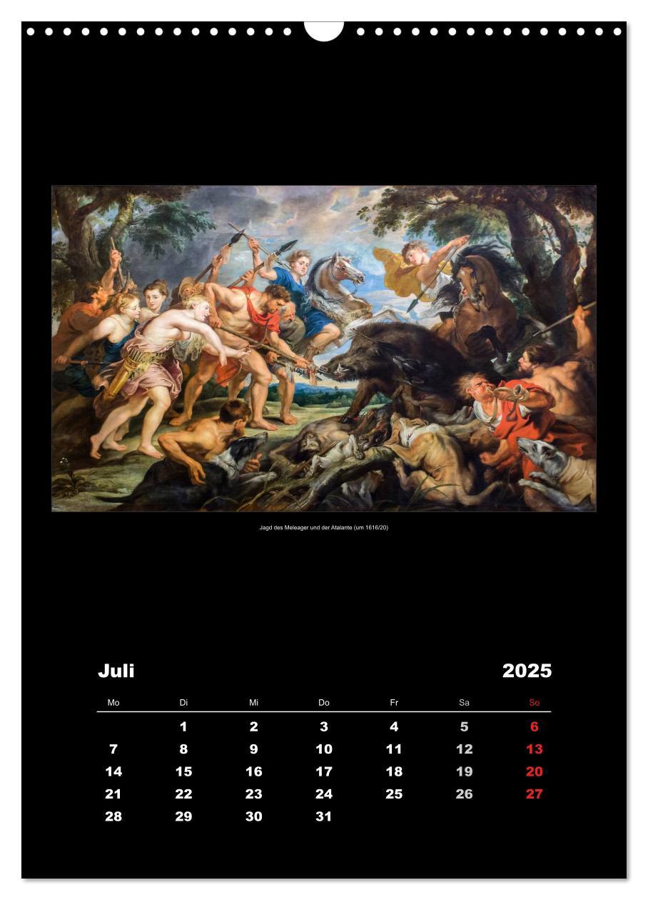 Bild: 9783457012550 | Peter Paul Rubens - Rubens (Wandkalender 2025 DIN A3 hoch),...