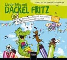 Cover: 9783990356210 | Liederhits mit Dackel Fritz, 3 Audio-CD | Renate Kern (u. a.) | 2017